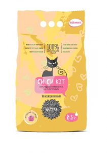 Наполнитель для кошачьего туалета CC Cat комкующийся 8,5л