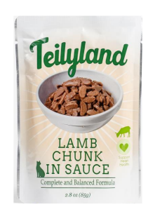 Teilyland пауч д/кошек Ягненок в соусе 85г 