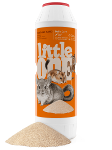Песок для купания шиншилл и других декоративных животных Little One 1 кг