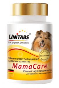 Unitabs д/собак беременных 100таб