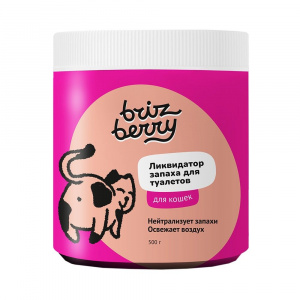 ЗооПорошок Brizberry д/кошек ликвидатор запахов 500г