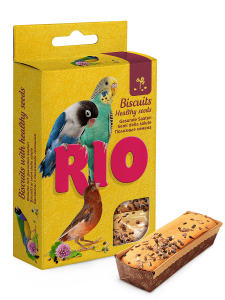 Лакомство для птиц RIO Бисквиты с полеными семенами 35 г