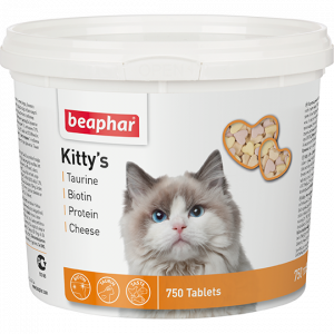 БЕАФАР КИТТИС МИКС 750т вит. д/кошек (6)