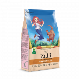 Сухой гипоаллергенный корм ZILLI Adult Dog All Breeds для взрослых собак всех пород с индейкой и ягненком 3 кг