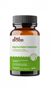 Пивные дрожжи FeelGOOD д/собак лютеином/таурин 140таб