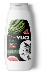 Зоош-нь YUGI д/кош/котят арбузный смузи 250мл