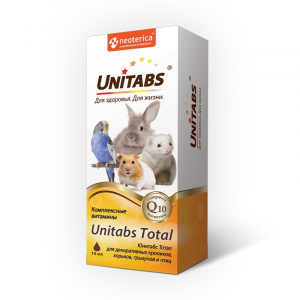 Витамины Unitabs Тотал для грызунов и птиц 10мл