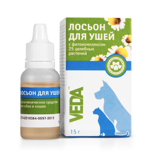 Лосьон д/ушей Веда 15г