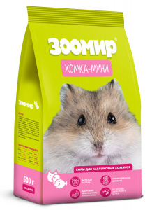Корм ХОМКА д/хомяков карлик 500г
