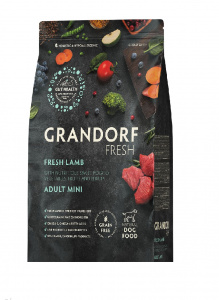 GRANDORF Fresh Dog Adult MINI Lamb&Sweet Potato (Ягненок/батат д/мелк пород) 1кг 