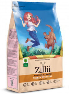 Сухой гипоаллергенный корм ZILLI Adult Dog All Breeds для взрослых собак всех пород с индейкой и ягненком 15 кг