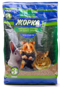 Подстилка для грызунов Жорка чудо гранулы 3 л 