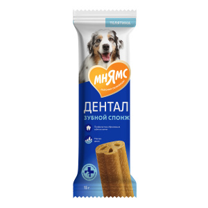 Лакомство Мнямс DENTAL Зубные спонжи 15г