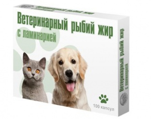 Рыбий жир 100капс с ламинарией