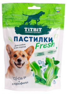 Лакомство д/собак мелк.пород Пастилки Fresh 130г