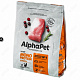 Сухой корм AlphaPet Adult Monoprotein для взрослых кошек индейка 400 г 