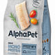 Сухой корм AlphaPet MONOPROTEIN для собак средних и крупных пород с белой рыбой 2кг
